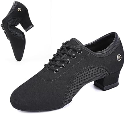 Amazon.com | ZYXNYGV Women's Ballroom Dance Shoes Closed Toe Lace
